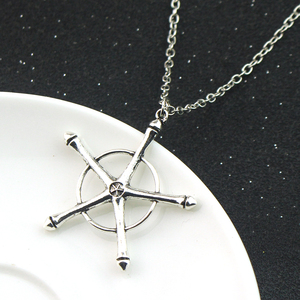 Collier de chaîne de clé de l'anime de l'eau de javel <span class=keywords><strong>Ishida</strong></span> Uryuu, bijoux Cosplay d'arme de Quincy Archer pour cadeaux de Fans - Product Image 5
