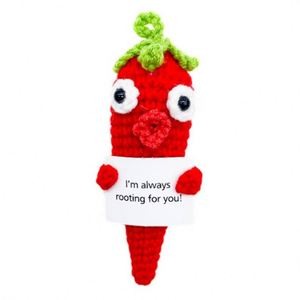 ตุ๊กตาถักโครเชต์รูปลูกเจี๊ยบทำมือจากไหมพรมสีเหลือง ของเล่นตุ๊กตาขนาดเล็ก DIY สร้างสรรค์ ของขวัญสำหรับผู้หญิง ของเล่นสำหรับเด็ก - Product Image 1