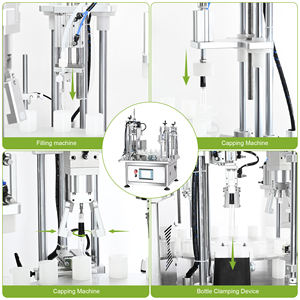 Machine de remplissage et de bouchage automatique à pompe péristaltique rotative pour liquides, parfums, cosmétiques, huiles essentielles et laboratoire - Product Image 5