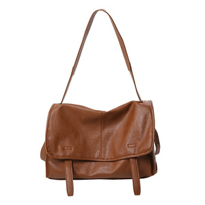 Bolsos cruzados de diseño de moda, bolsos de hombro de cuero PU de alta calidad, bolsos de mano casuales de lujo para mujer - Product Image 1
