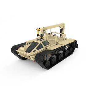 Robot Vehículo Móvil Autónomo con Orugas, Carga Máxima 2500kg, Robot de Entrega, Chasis de Robot Oruga para Exteriores - Product Image 1