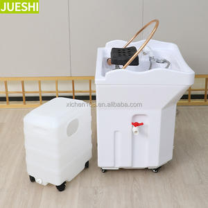 JUESHI Hot Sale Hair Salon Equipment <strong>Portable</strong> Head Spa Basin Multifunction Water Storage Head Basin with Wheels Hair Wash <strong>Sink</strong> - Product Image 3