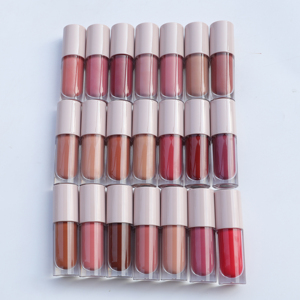 Lápiz Labial Líquido Super Stay de Larga Duración a Prueba de Agua MOQ Bajo Etiqueta Privada Acabado Mate Terciopelo - Product Image 4