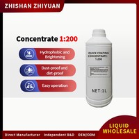 Spray de Revestimiento Nano Rápido Concentrado Hidrofóbico Antiincrustante de Alto Rendimiento para Detallado de Automóviles, Precio de Fábrica, Revestimiento de Pintura para Autos