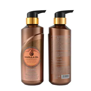 OEM / ODM Etiqueta Privada ACEITE DE Marula Natural cuidado del cabello humedad y suave champú para el cuidado del cabello