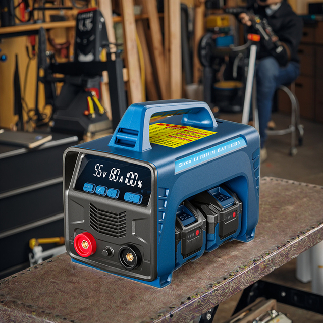 Sirda ZW-160 High Power 3-5Kw Portable TIG Welding Machine with Lithium Battery for Aluminum Stainless Steel & Steel Welding