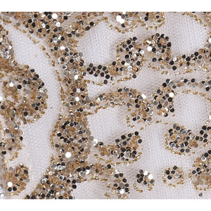 Abito senza spalline con glitter - Product Image 3