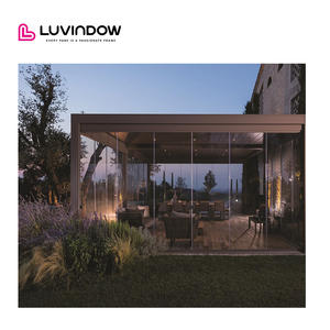 Luvindow Pantalla decorativa de aluminio ecológica Pérgola Jardín Pérgola de aluminio Gazebo Pérgola bioclimática al aire libre - Product Image 4