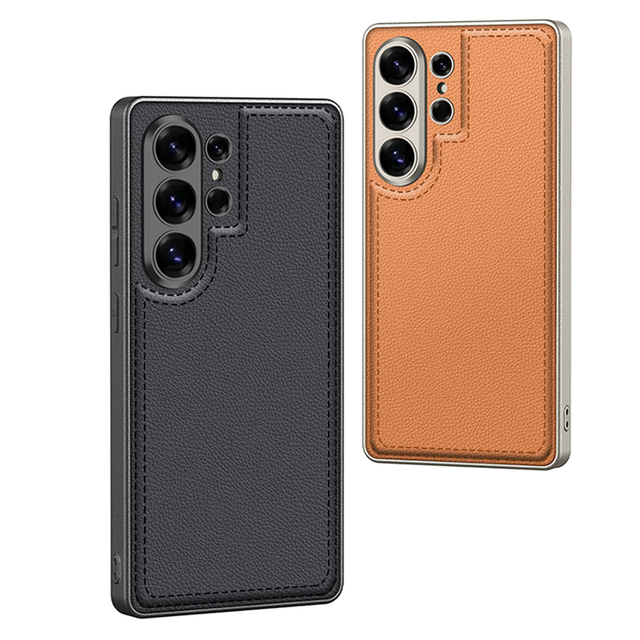 GKK Luxury Matte Touch UltraThin PU Leather  Phone Case Cover for for S26 S25 S24 Ultra