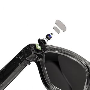 Sanvent E02กล่องสมาร์ทวิดีโอพร้อม5MP กล้อง HD ชุดหูฟังอัจฉริยะแบบสวมใส่ได้มีระบบควบคุมการพูดด้วยท่าทางแบบแชททรานเฟอร์ WiFi - Product Image 3