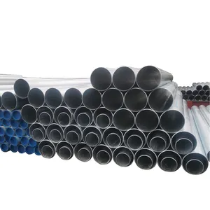 China Supplier 14 inch 20inch 28inch 32inch Ms Round Galvanized Pipes BS1387 Welded Carbon ERW Steel Pipe and Tubes