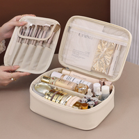 Trousse de Toilette de Luxe Grande Capacité et Sacs de Rangement Cosmétiques, Personnalisables (Matières et Logo), Idéaux pour le Voyage