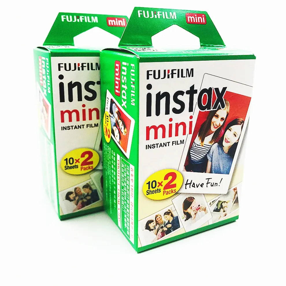 Groothandel Fujifilm Instax Mini Film Instant Twin-Pack Wit Voor Instax Mini 7S/Mini 8/Mini 25/Mini 90 Camera