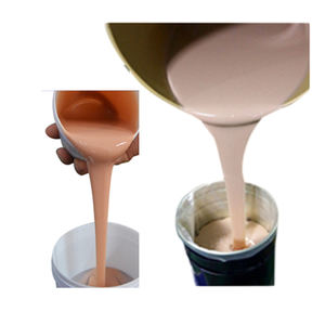 Супермягкий силиконовый материал, RTV-2 силиконовая резина, жидкость с высоким удлинением для силиконовой подкладки для ампутации конечностей - Product Image 1