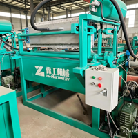 Machine à plateaux à œufs de qualité industrielle YG, capacité de 2500 kg, pour ligne de production de plateaux à œufs à grande échelle
