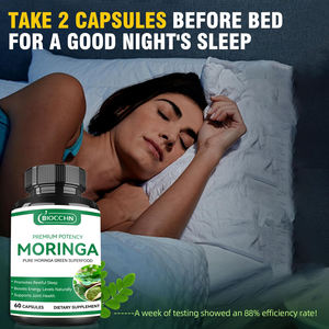 Cápsulas de Extrato de Folha de <span class=keywords><strong>Moringa</strong></span> Orgânica Vegana Halal Marca Privada Suplemento de Alta Potência <span class=keywords><strong>Moringa</strong></span> Oleifera Fabricante de Cápsulas - Product Image 4