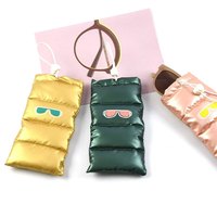 Grosir murah kapas tebal tahan air kustom sintetis bawah tas tas serut kacamata lembut kacamata ponsel kantong