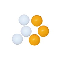 Balle de tennis de table durable Proyoung SC066 2026, personnalisable, OEM accepté, 40 mm, sans couture, emballée sous blister en PP