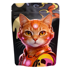 Custom Sizes Fast Shipping Factory Direct Sales Durable Die-<b>Cut</b> Stand-Up Pouches 3.5g Polyester Film Bags - Product Image 3