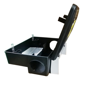 Key-<b>Locked</b> Mouse Bait Station, Secure Plastic Rodent Control <b>Box</b> for Restaurants & Hotels - Product Image 3