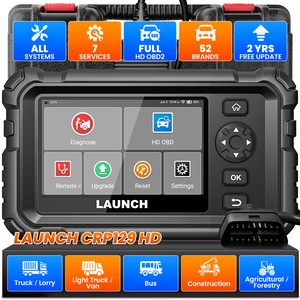 LAUNCH CRP129 HD Truck <b>Diagnostic</b> <b>Tool</b> Full System OBD2 Heavy Duty Wifi Update LCD Display - Product Image 3