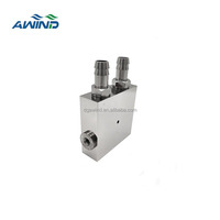 2u serveur bloc de refroidissement de l'eau gpu cpu coldplate anodisé cuivre refroidissement dissipateur thermique liquide froid circulateur micro canal radiateur