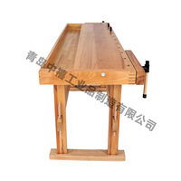 La plaque d'insertion de routeur en bambou utilise un banc de travail du bois en bois massif de table coulissante