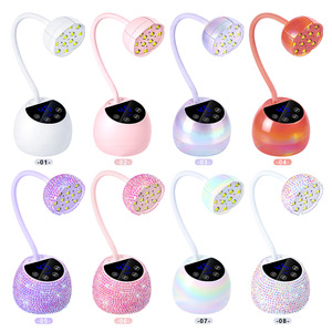 Lámpara de <span class=keywords><strong>Uñas</strong></span> LED <span class=keywords><strong>UV</strong></span> Recargable TSZS 360 ° Secador de <span class=keywords><strong>Uñas</strong></span> Portátil Inalámbrico Giratorio con Sensor Automático, Lámpara <span class=keywords><strong>UV</strong></span> Mini de Cuello de Cisne <span class=keywords><strong>para</strong></span> Salón - Product Image 1