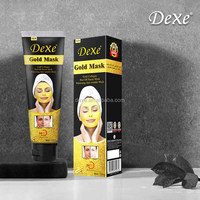 Masque facial peel-off au collagène cristallin 24K de l'usine d'origine DEXE, crème blanchissante pour le visage et le corps, marque privée pour le nez, ODM