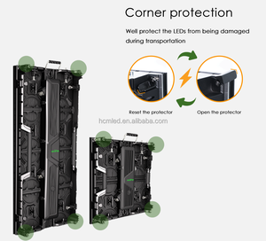 Écran de location pour affichage LED extérieur dans les parcs et les places publiques, écran LED sur <span class=keywords><strong>colonne</strong></span>, écran publicitaire LED couleur haute définition P3.91 - Product Image 3
