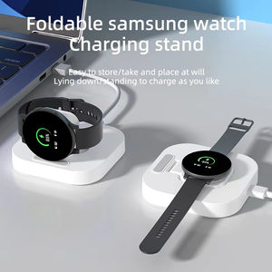 <span class=keywords><strong>Watch</strong></span> Soporte <span class=keywords><strong>de</strong></span> cargador inalámbrico para <span class=keywords><strong>Samsung</strong></span> <span class=keywords><strong>Galaxy</strong></span> <span class=keywords><strong>Watch</strong></span> 6 5 <span class=keywords><strong>4</strong></span> 3 Pro 45/40/44mm Active 2 Classic Type C Estación <span class=keywords><strong>de</strong></span> <span class=keywords><strong>carga</strong></span> rápida - Product Image 3