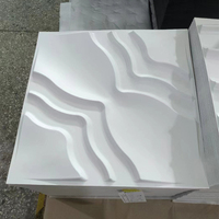 Brique Vague Motif Blanc Noir Or Multi Couleurs Moderne 3d Panneaux Muraux en PVC