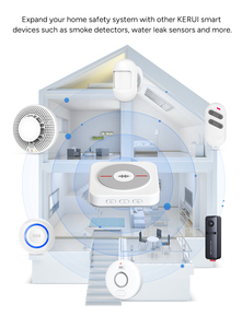 Sistema di rilevamento delle perdite d'acqua per sensore di sicurezza domestica Tuya Tuya per l'orto - Product Image 6