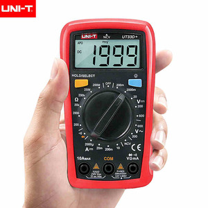 UT33 UNI-T con Prevención Automática de Quemaduras, Pantalla Roja y Gris de 66x51mm, Modelo Mini para el Hogar - Product Image 5