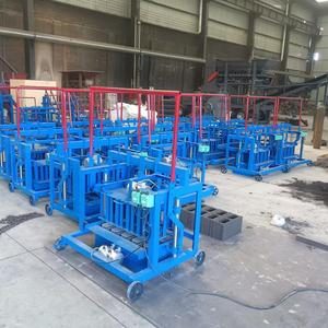 Di động Muối liếm bê tông gạch khối Máy làm DIESEL di động gạch làm máy mô hình 4-45 - Product Image 6