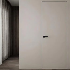 Không khung vô hình Cửa NỘI THẤT PHÒNG gỗ rắn tuôn ra ẩn khung bên trong cửa - Product Image 1