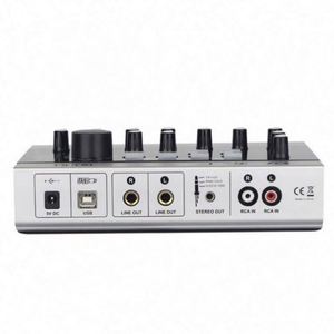 <span class=keywords><strong>Alctron</strong></span> U16K MK3 <span class=keywords><strong>USB</strong></span> ses arabirimi canlı akışı stüdyo kaydı için taşınabilir harici ses kartı - Product Image 4