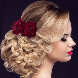 Pince à cheveux en forme de fleur Rose, peigne coulissant pour danseuse <span class=keywords><strong>Flamenco</strong></span>, pince à cheveux, <span class=keywords><strong>accessoires</strong></span> de coiffure, offre spéciale - Product Image 5