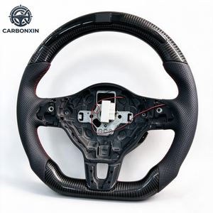 Volante Deportivo Personalizado para Volkswagen Jetta MK6/Passat CC/Touran Golf MK6 R-Line - Fibra de Carbono - Product Image 4