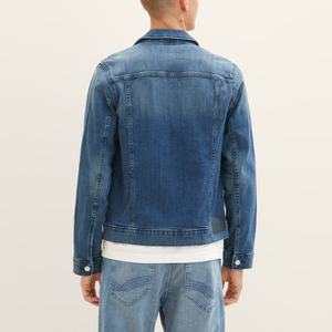 ปริมาณสูงและราคาต่ําโรงงานโดยตรงผลิตปุ่มแจ็คเก็ตยีนส์ยีนส์ผู้ชายแฟชั่นแข็งแบบกําหนดเอง - Product Image 3