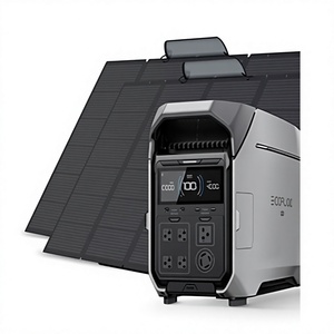 Estación de Energía Portátil Industrial ECO-FLOW de Alta Calidad, 8kWh, Pro 3, 120/240V, Salida de CA de 8000W, con 2 Baterías Adicionales - Product Image 1