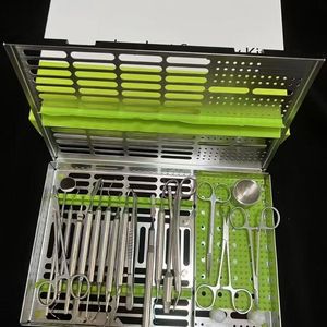 수동 전원 스틸 임플란트 수술 바늘 홀더 세트 안전 표준-파키스탄산 MOL 치과 기기 키트 - Product Image 4