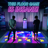 Machine de projection interactive tout-en-un mobile pour sols, système de jeu sportif AR pour aires de jeux intérieures et gymnases