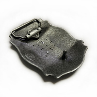 Accessoires de ceinture en gros, boucle de ceinture en métal doré avec initiale pour homme, décoration