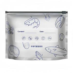 Sacs de conservation alimentaire en aluminium refermables, résistants à la lumière, imperméables et résistants à l'huile, pour utilisation au réfrigérateur, type extraction - Product Image 1