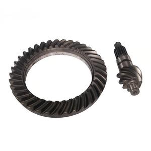 Hansen 81807A00000000-52 Fabricación de reductor principal de alta durabilidad Sistema de eje de motor delantero Par de engranajes cónicos en espiral para cargador - Product Image 3