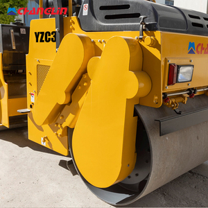 Changlin ผู้ผลิตมืออาชีพรถบรรทุกสั่นสะเทือน 3Ton มินิกลองคู่ลูกกลิ้งถนนสั่นสะเทือนสําหรับขาย - Product Image 4