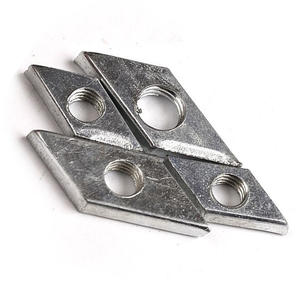 Accessoires pour profilés en aluminium Deying, norme nationale, écrous carrés diamantés M4 M5 M6 M8 - Product Image 1