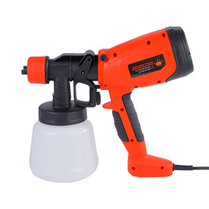 Système de pulvérisation de peinture électrique 600 W, pulvérisateur HVLP 1200 ml, 3 motifs de pulvérisation, 4 buses, 2 outils de nettoyage, bricolage - Product Image 4