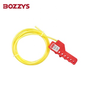 OEM Loto Economic Adjusta ble Squeezer Mehrzweckkabel-Lockout-Tagout-Geräte mit isoliertem Kabel für Industrie anlagen - Product Image 6